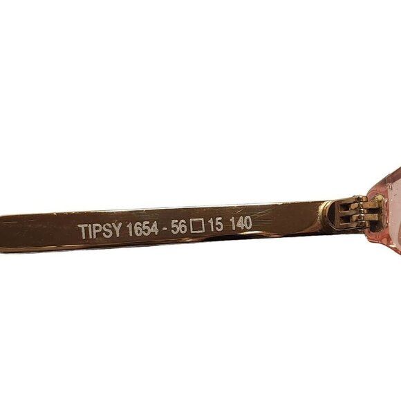 THIERRY LASRY Women\'s TIPSY Pink Gold Turquoise Sunglasses Frames Only